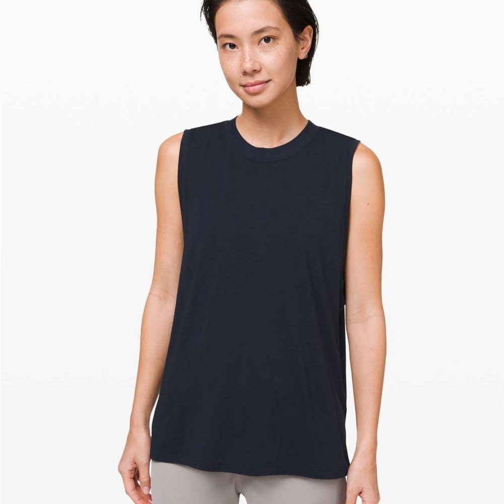 Fabletics Black Sleeveless Top